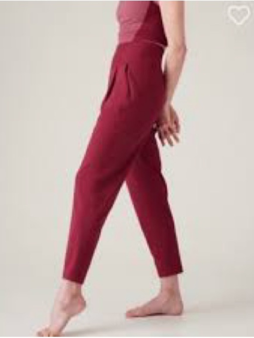 Athleta elation pant in coffee Berry